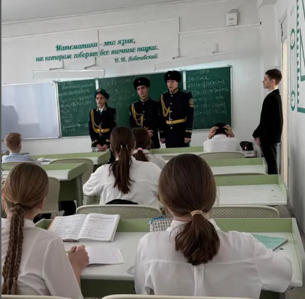 1 ақпанда Павлодар қаласының #26 мектебінде 6 сыныптар үшн үгіт ұйымдастырылды