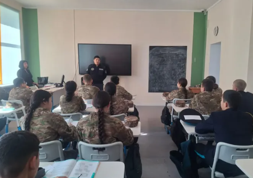 Проведена правовая лекция с воспитанниками