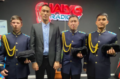 Состоялась радиопепередача с участием сотрудника нашего лицея Н.Ж.Кудайбергена и наших воспитанников о международном военно-патриотическом соревновании 